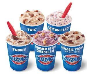 DAIRY QUEEN FALL MENU