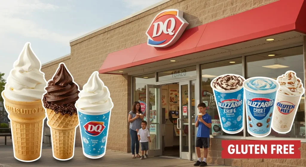 DAIRY QUEEN GLUTEN FREE MENU