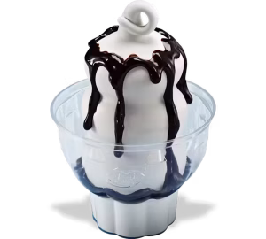 Dairy Queen sundaes