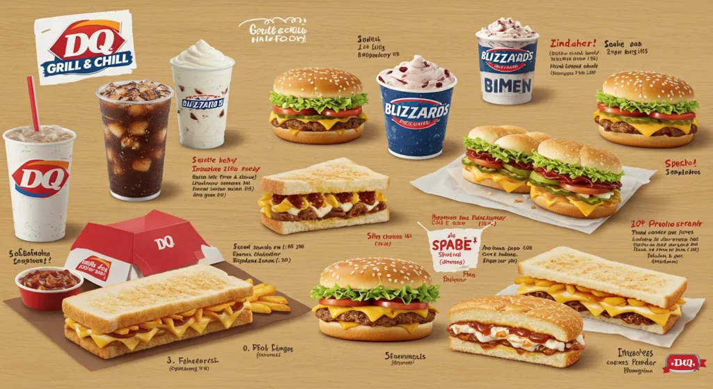 DQ Grill and Chill Holland menu