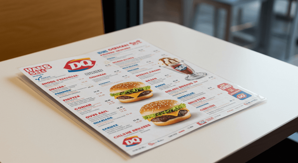 DQ Grill and Chill Burien Menu