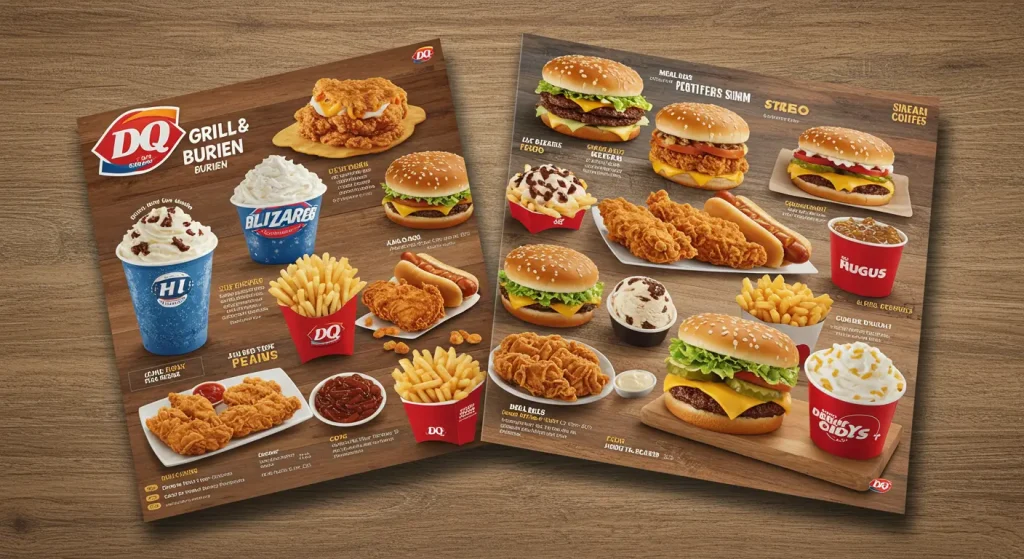 Dairy Queen Grill and Chill Ardmore Menu