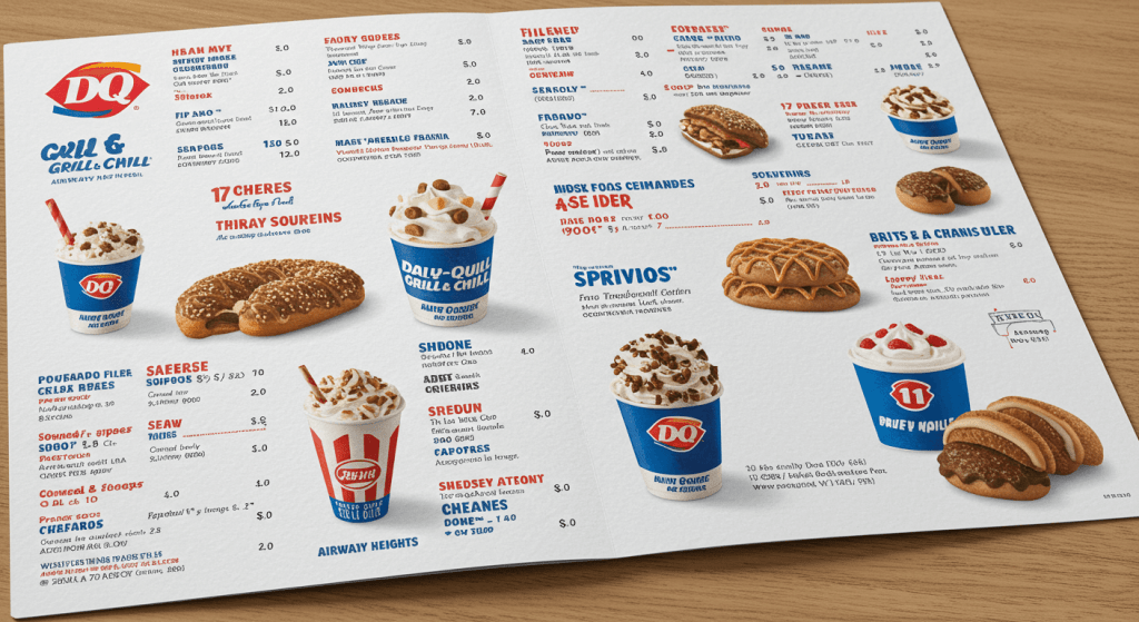 Dairy Queen Grill and Chill Airway Heights Menu