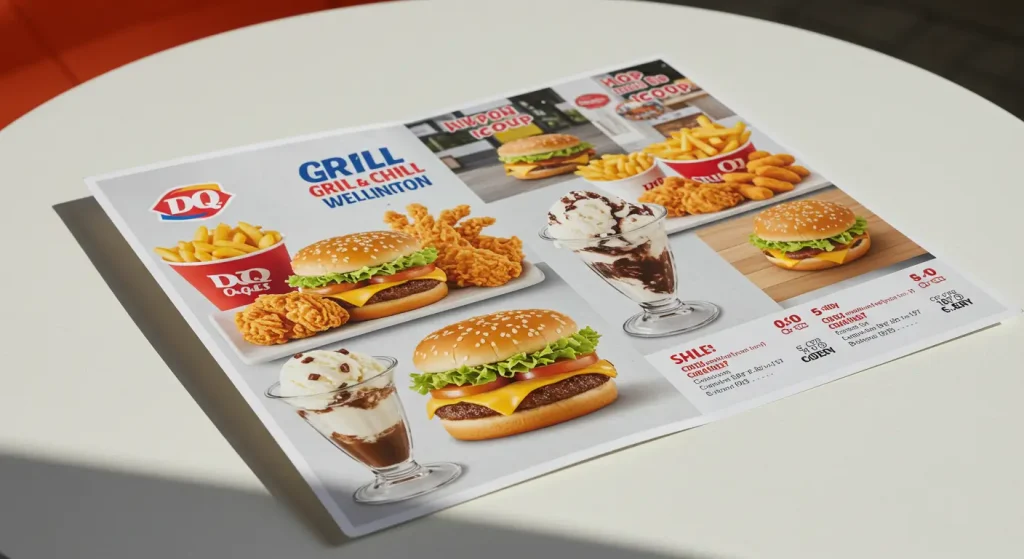Dairy Queen Grill and Chill Wellington Menu