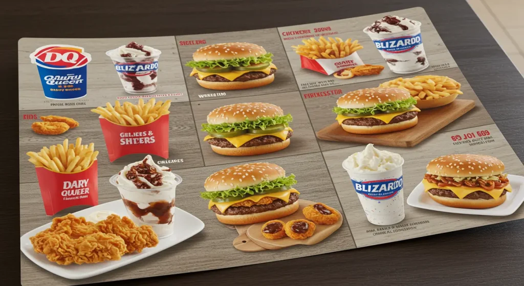 Dairy Queen Grill and Chill Wellington Menu