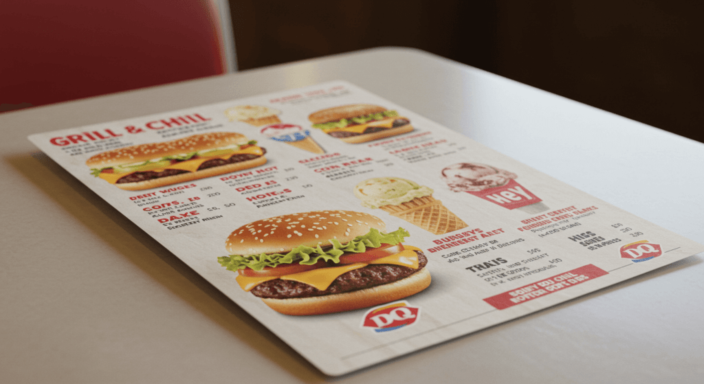 Dairy Queen Grill and Chill Columbus Menu 