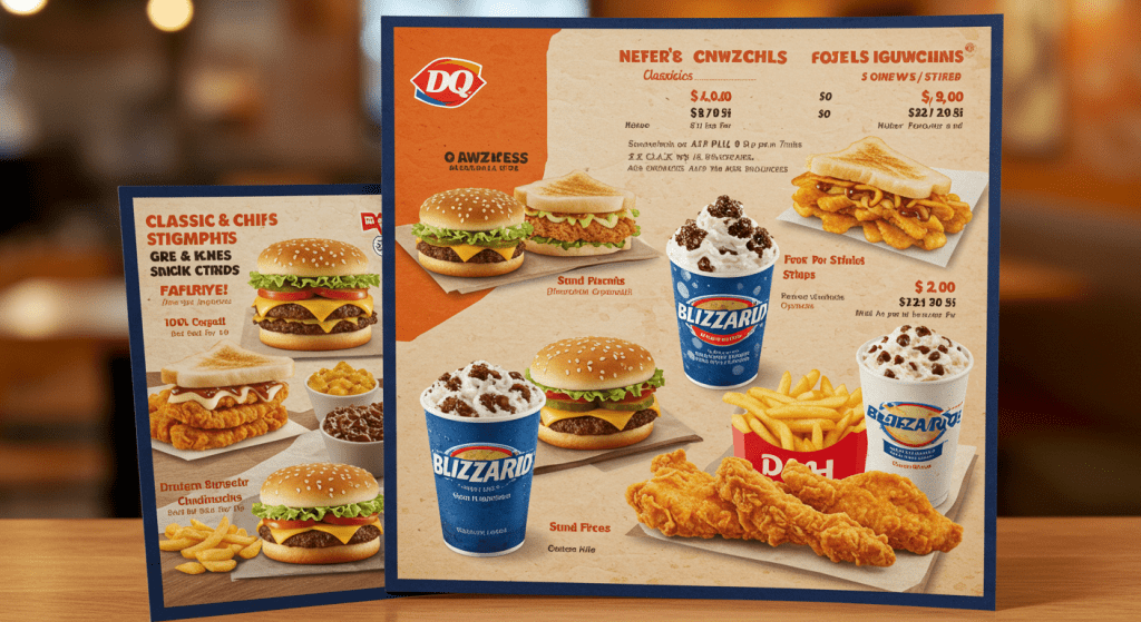 DAIRY QUEEN MENU PRICES