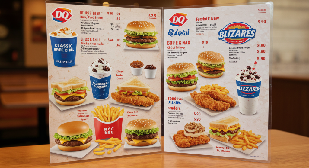 Dairy Queen Grill and Chill Cincinnati Menu