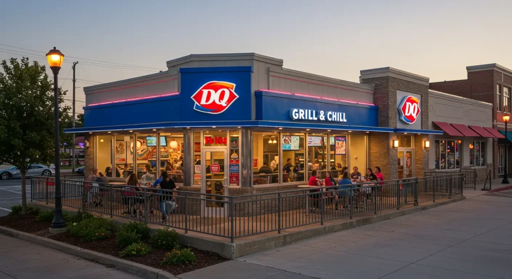 Dq grill and chill mandan menu