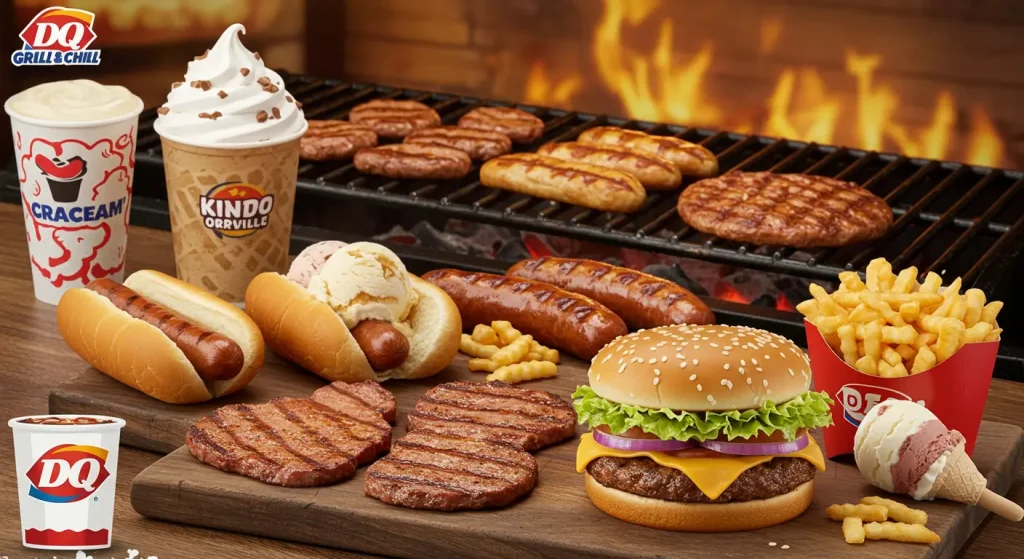 Dairy Queen Grill and Chill Ardmore Menu