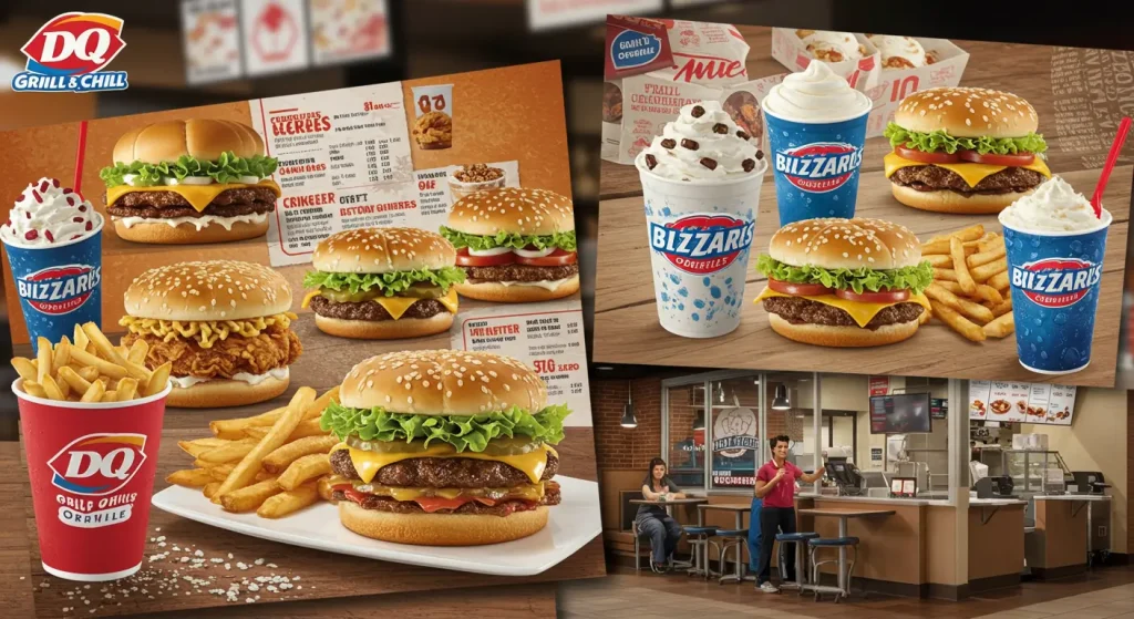 Dairy Queen Grill and Chill Ardmore Menu