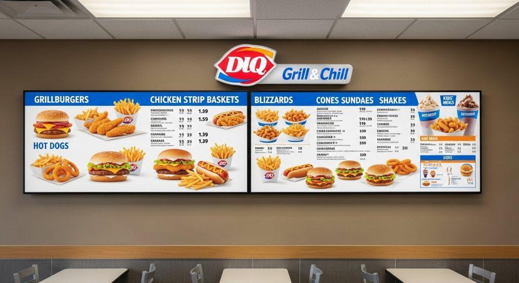 Dairy queen grill and chill fort mill menu