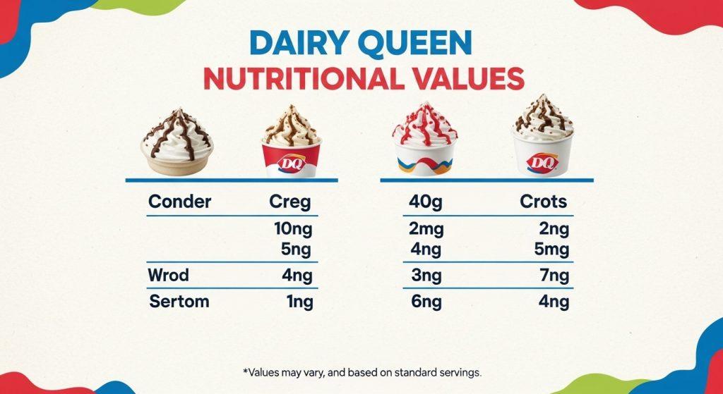 Dairy Queen nutrition value